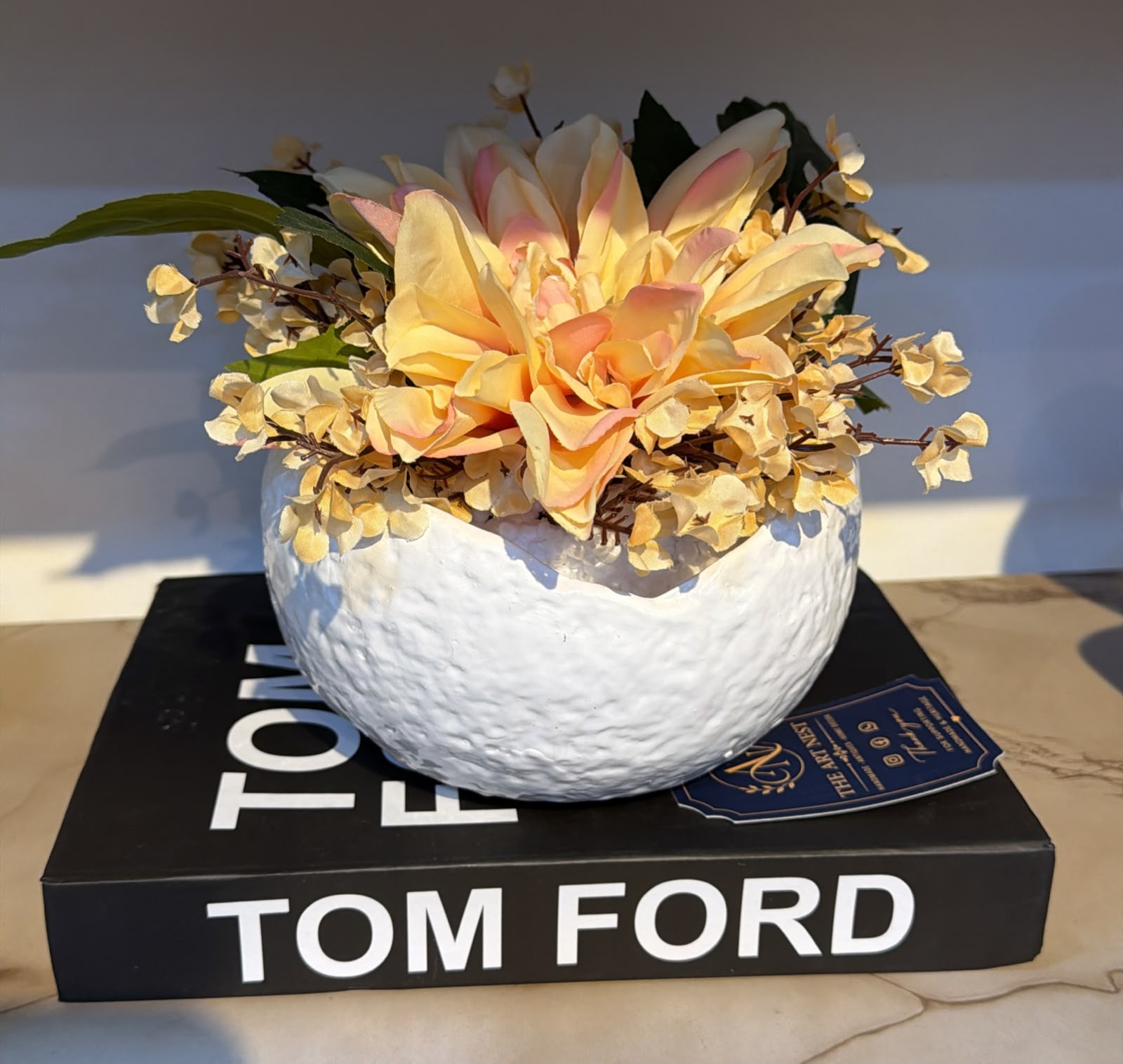 Textured Flower Bowl